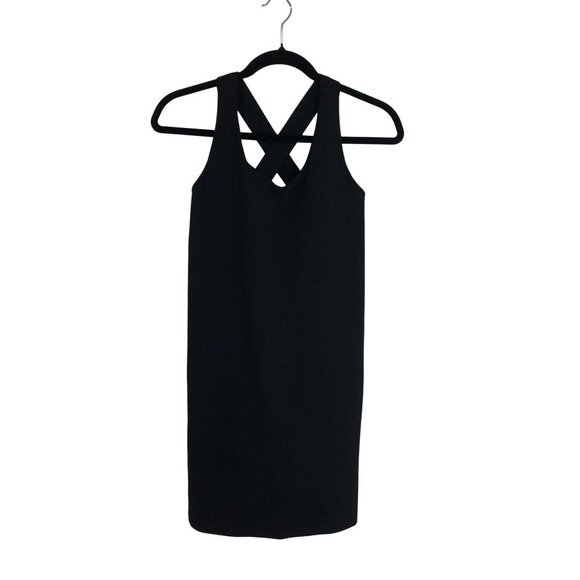 FLX Dresses & Skirts - FLX Travel/Leisure Sports Dress Criss-Cross Back Sleeveless Size XS Black